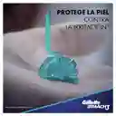 Gillete Repuesto Mach3 x 4 + Gel Afeitar