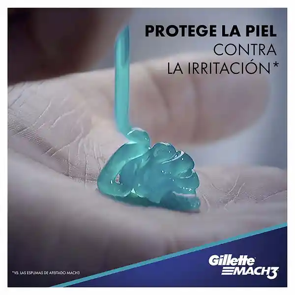 Gillete Repuesto Mach3 x 4 + Gel Afeitar