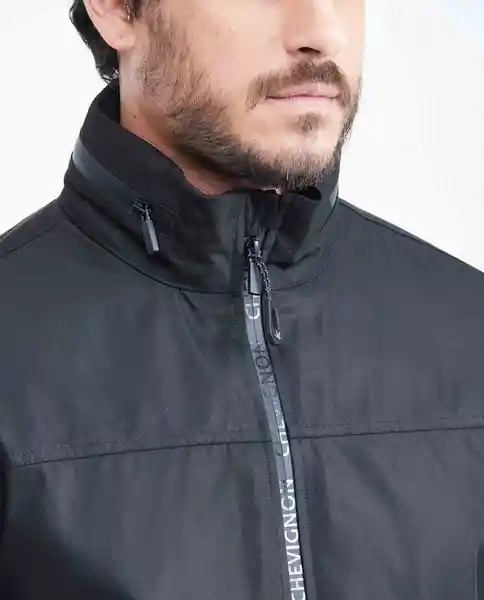 Chaqueta Continuativa Masculino Negro Sombrío M Chevignon