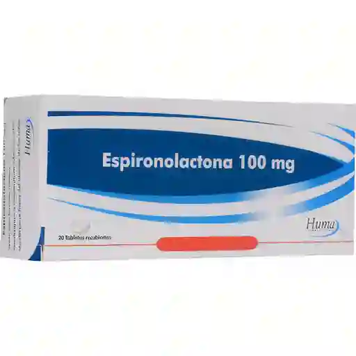 Humax Tabletas Espironolactona (100 mg)