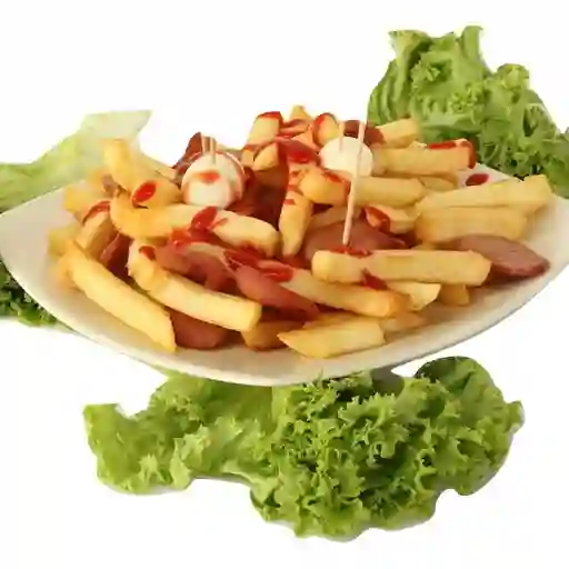 Salchipapa
