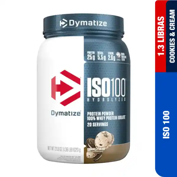 Dymatize Iso 100 1.3 LbCookies And Cream