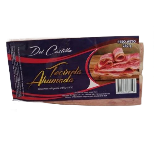 Del Castillo Tocineta Ahumada 250 g
