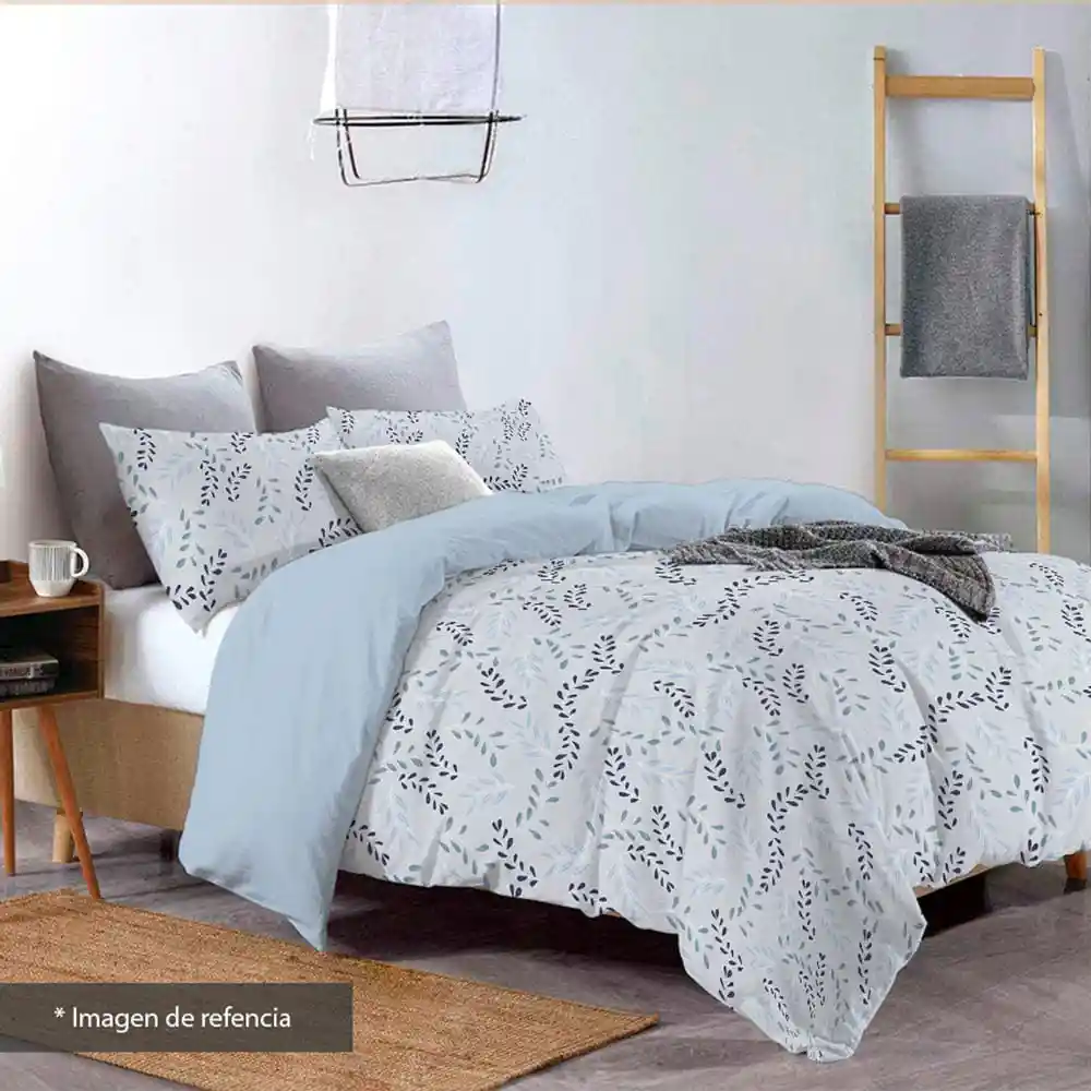 Edredon Hyh Blue Fantasy 100% P Extradoble