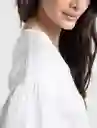  Camisa Cielo Crudo Puro Claro Mujer Talla S Naf-Naf 