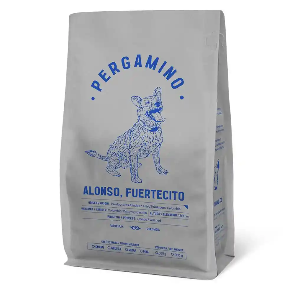 Cafe Pergamino Espresso Alonso Grano (360 Gr)