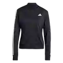 Adidas Buzo Sudadera 3S Tr Ts Lifestyle de Mujer Negro Talla S