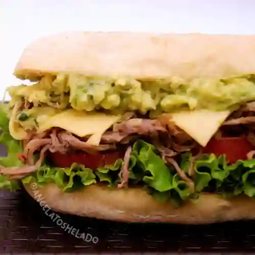 Sandwich Mexicano de Carne de Res