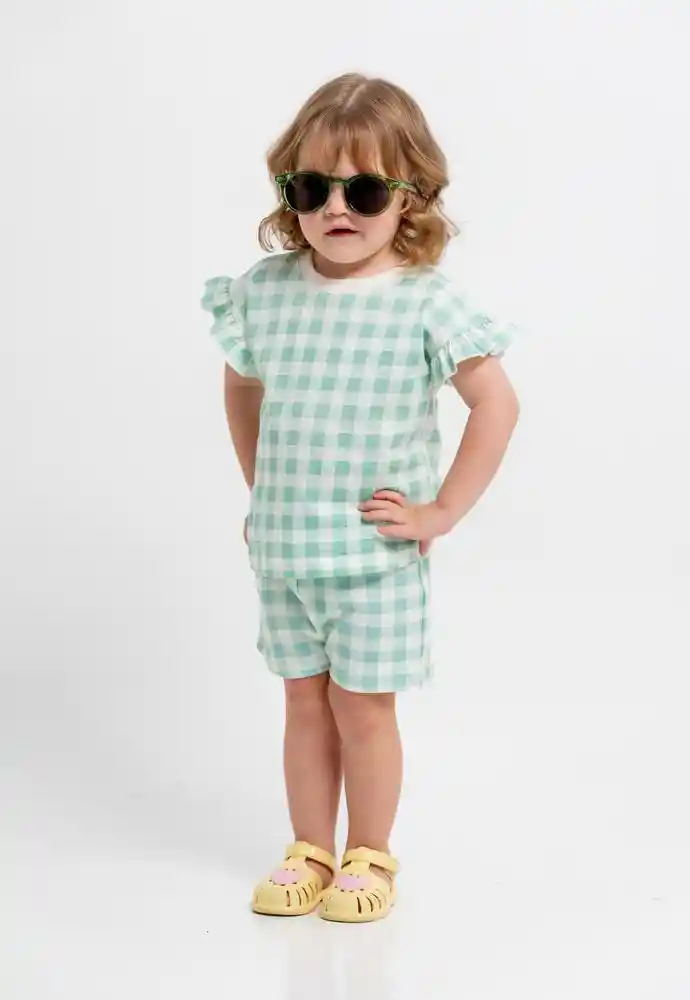 Camiseta Manga Corta 6/9 Meses-estamp 1