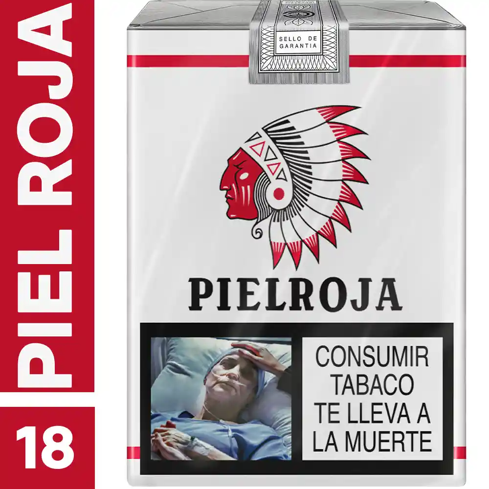 Piel Roja x 18 Cigarrillos