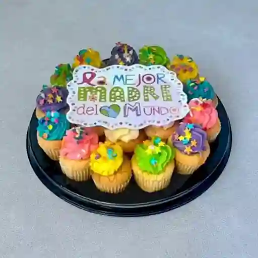 Minicupcakes X 20 la Mejor Madre Delmund