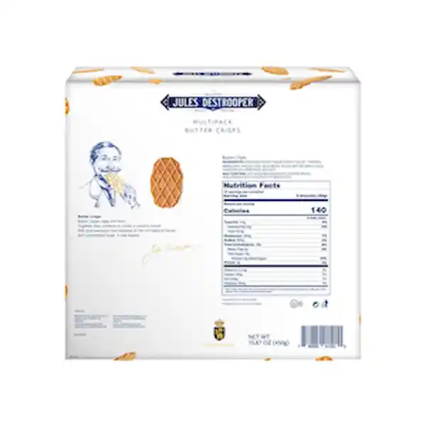 Wafer Jules De Strooper Galletas De Mantequilla