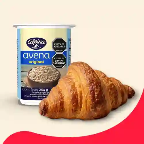 Avena Alpina con Croaissant