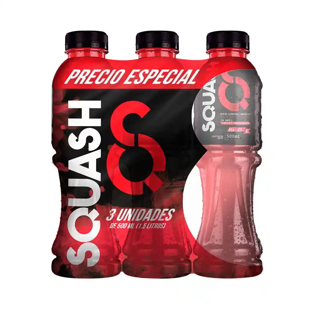 Squash Bebida Energizante Frutos Tropicales