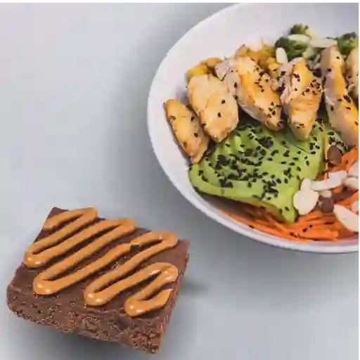 Combo bowl + brownie de proteína