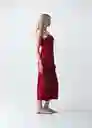 Enterizo Lexa Mujer Rojo Oscuro Rojo Rítmico Talla L 463G330 Naf Naf