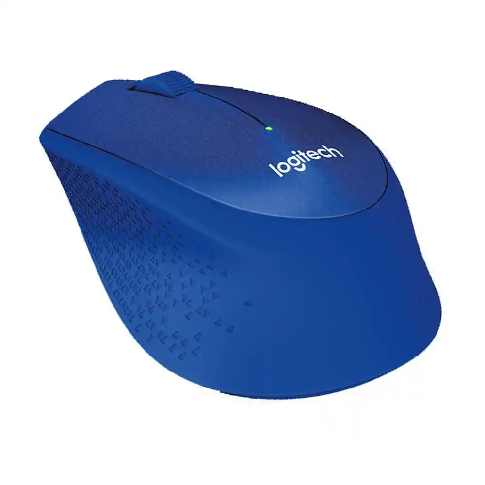 Logitech Mouse M280 Azul Inalámbrico