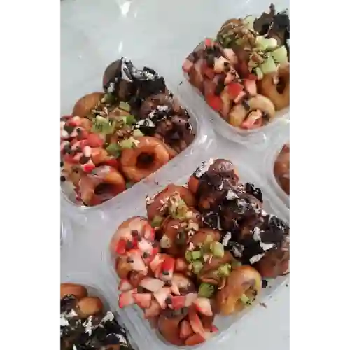 Caja Mini Donas X16