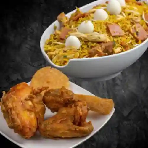 1/2 Chow-fan Valenciana