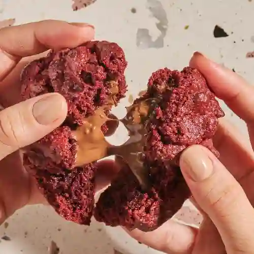 Galleta Red Velvet & Nutella