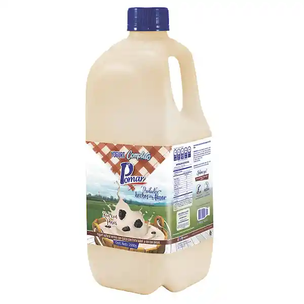 Pomar Yogurt Completo Ron con Pasas