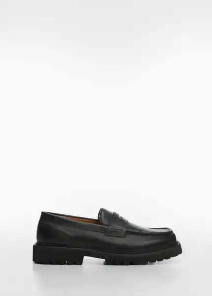 Zapatos Maraismo Negro Talla 41 Hombre Mango