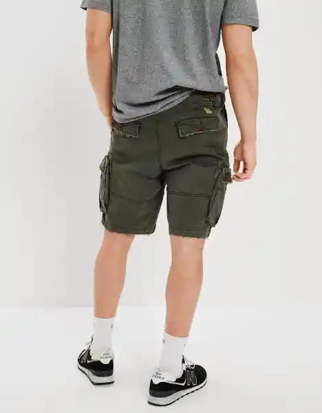 Bermuda Verde Talla 36 Hombre American Eagle