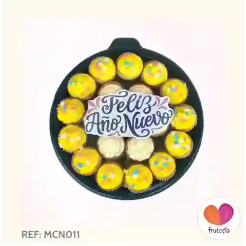 Minicupcakes Feliz Año Nuevo