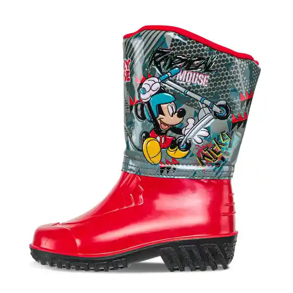 Disney Botas Presley Mickey Niño Negro Talla 23