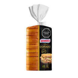 Bimbo Pan Dorado Tajado