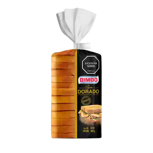 Bimbo Pan Dorado Tajado