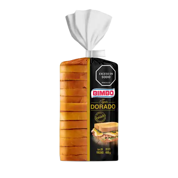 Bimbo Pan Dorado Tajado