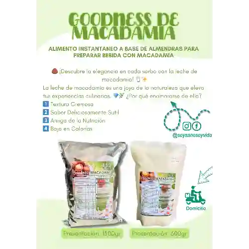 Goodness de Macadamia *600Gr