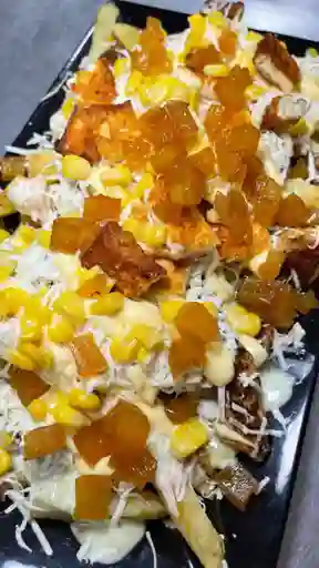 Salchipapa Food Mayales