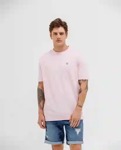 Camiseta Hombre Rosa Talla M 132006R Rifle