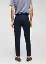 Pantalón Sarno Navy Talla 38 Hombre Mango