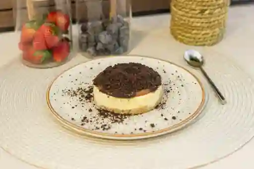 Cheesecake arequipe y galleta oreo