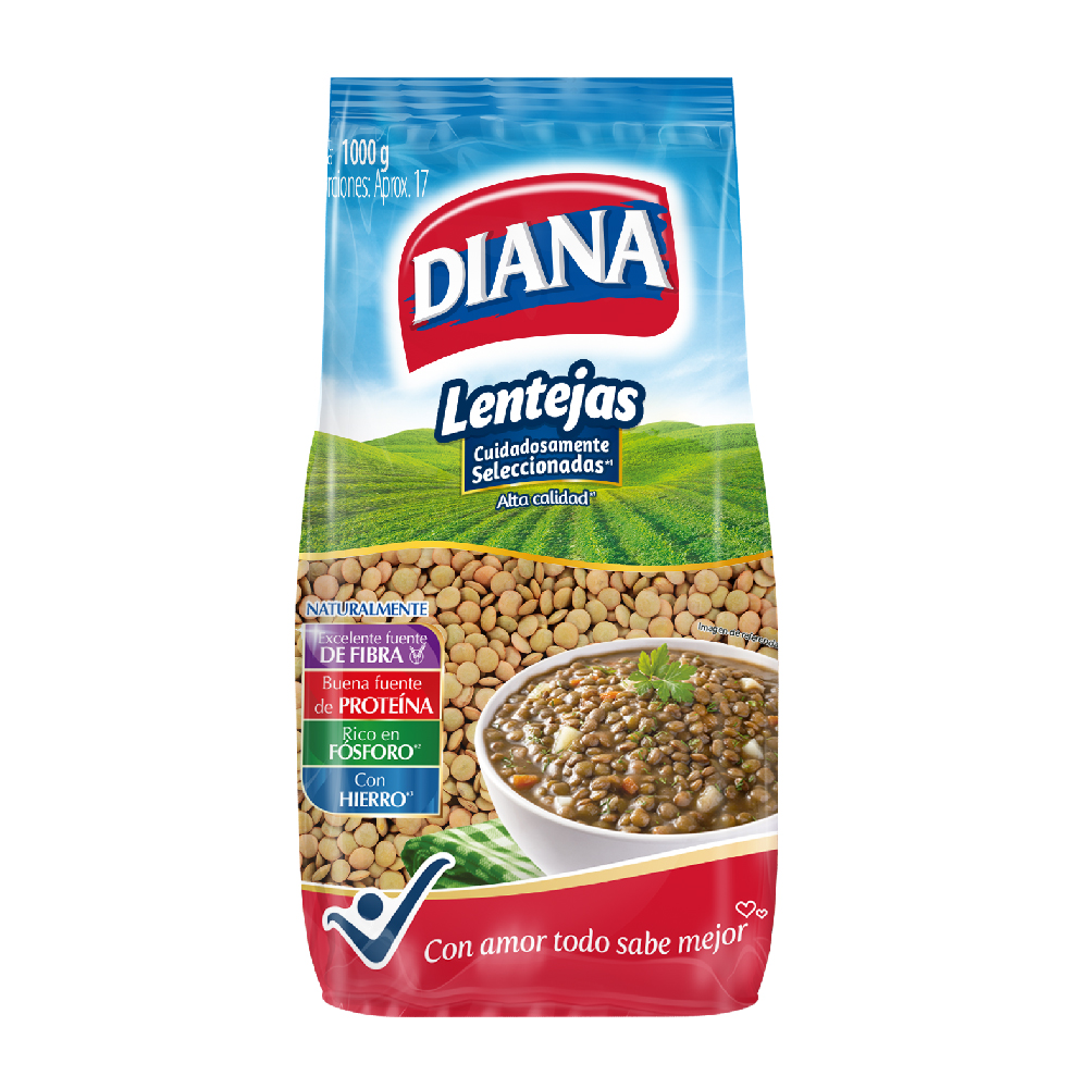 Lenteja Diana X1000Gr