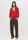 Cárdigan Luccav Pimenton Talla XS Mujer Mango