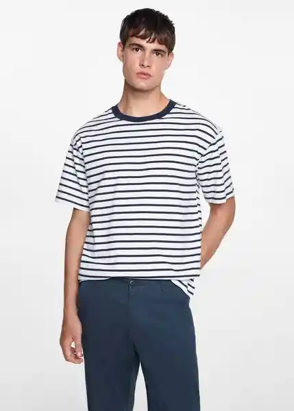 Pantalón Chino Navy Talla 23 Niños Mango