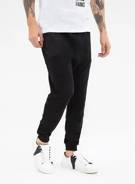 Gef Pantalón Largo Fifty Negro Talla XS 798