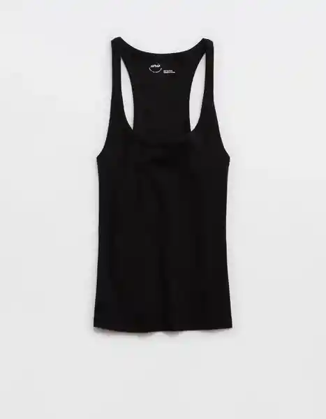 Camiseta Aerie Negro Talla MEDIUM 3751073 American Eagle