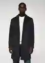 Abrigo Dalan Antracita Talla XL Hombre Mango