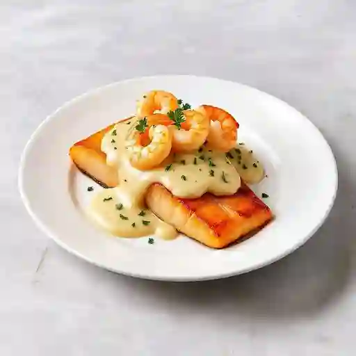 Salmón en Salsa Camarón