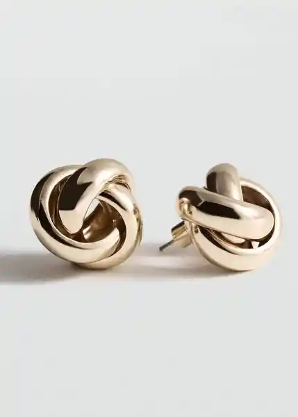 Pendientes Daniela Oro Talla 99 Mujer Mango