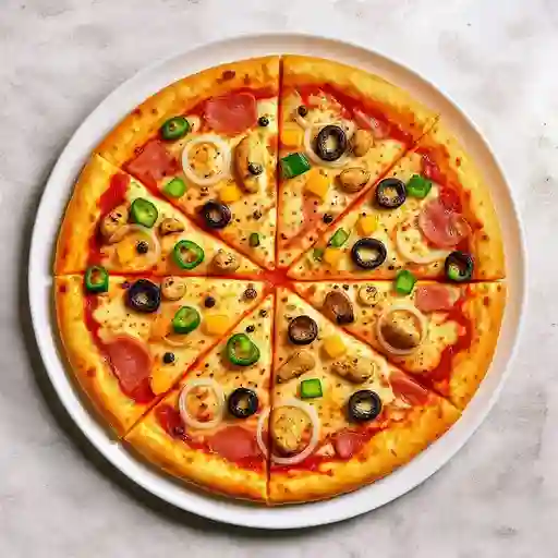 Pizza Mediana Pollo Especial