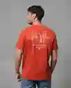 Camiseta Hombre Naranja Talla S 103G007_NAR181355 Rifle