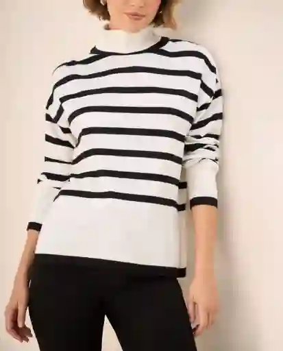 Suéter Tejido Crudo Luna Claro Talla L 469G212 Esprit