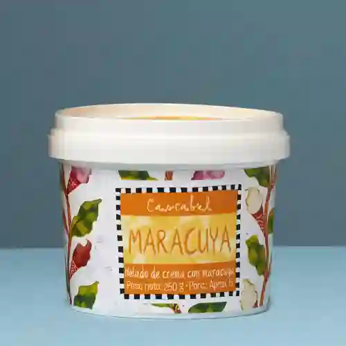 Cuarto Helado de Maracuyá