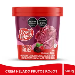 Crem Helado Frutos Rojos